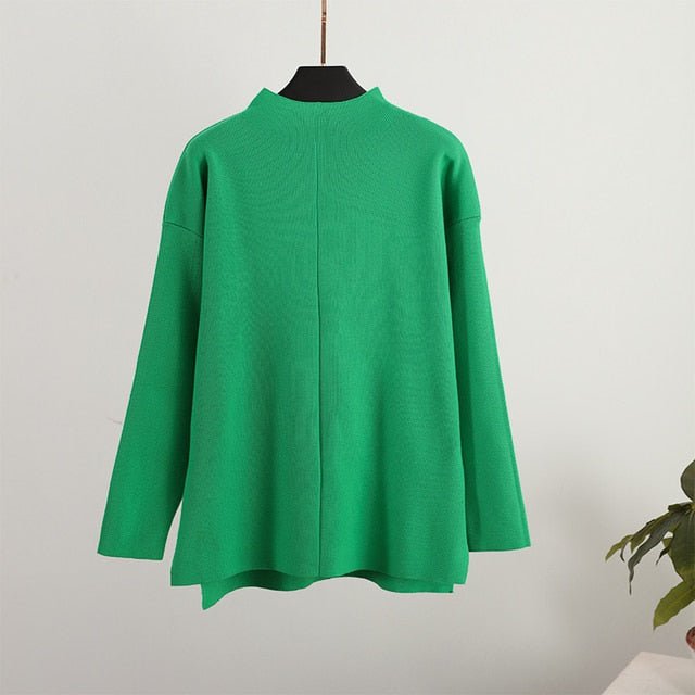 Women's knit pants sets Green Top / S Women's knit pants sets WKP:6803336973643.01