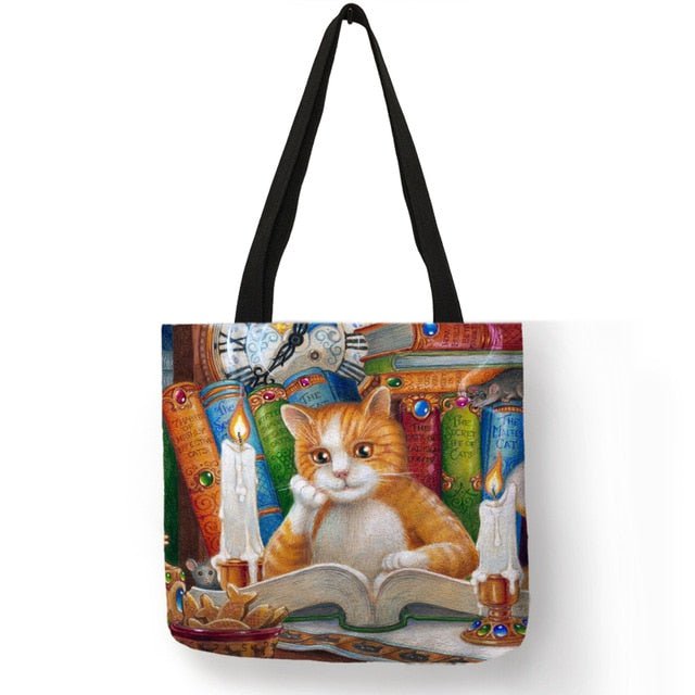 Accessories#follow, Cat Bag, Cat handbag, Cat Tote Bag 003 Cat Torte Bag