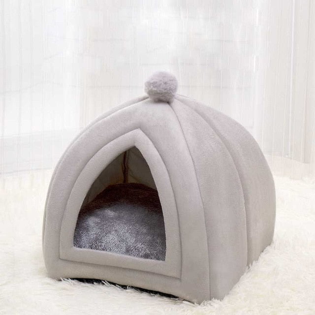 Cat Bed, Cat Bed Cave, Cat Covered Bed Cat Bed Cave