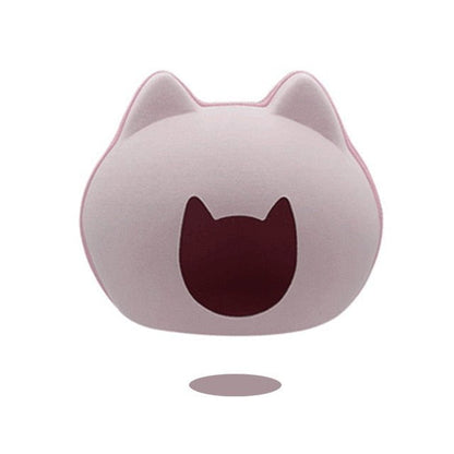 cat bed, cat house, cat cave Coffee / 54x38x45cm Cat Bed- Pink Face