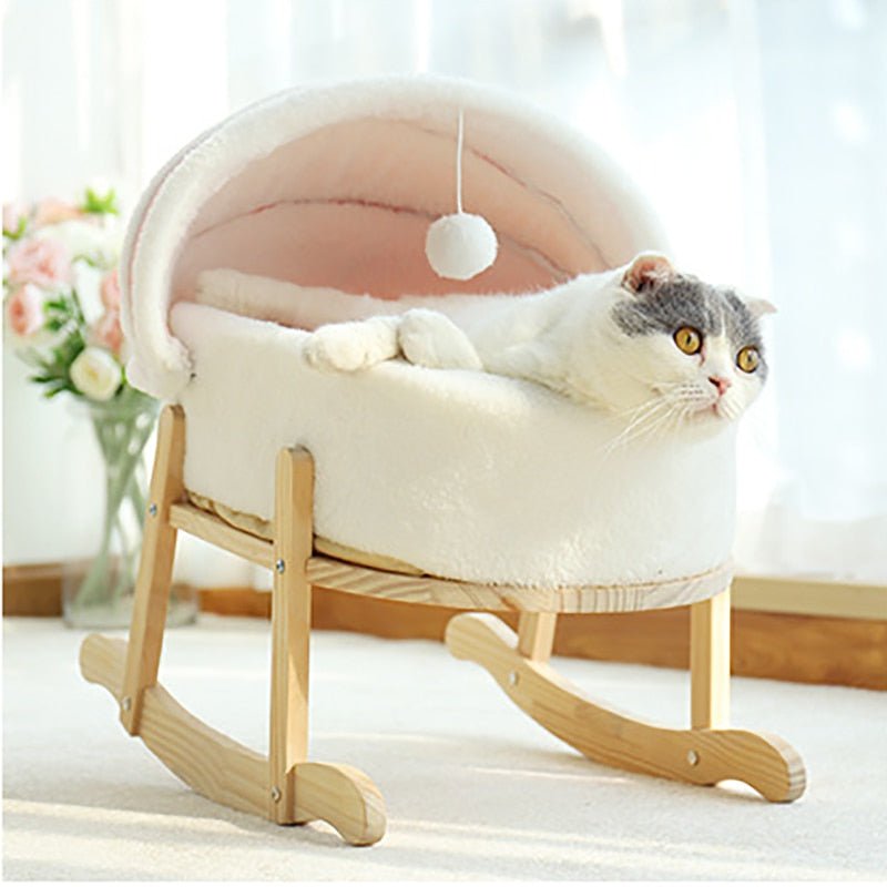 Cat Bed, Nest Bed, Cat Covered Bed, Bed Cat Nest Cat Nest  Pink Bed