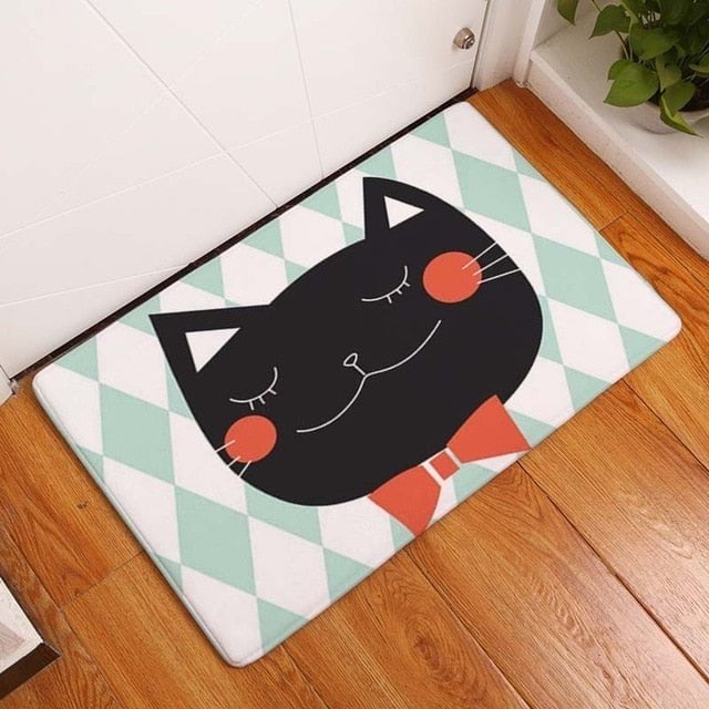 cat floor mat, doormat, cat carpet 7 / 40x60cm FUNNY Cat Floor Mat