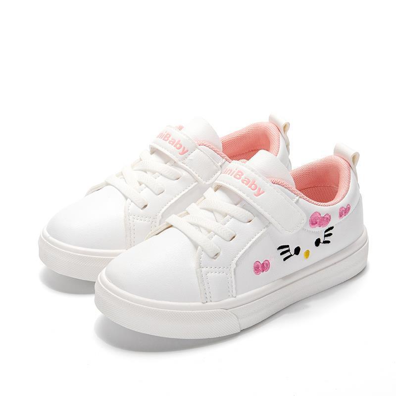 cat girl sneakers, sneakers, cat kid shoe, girls cat shoe Girls-Cute Cat Shoes.