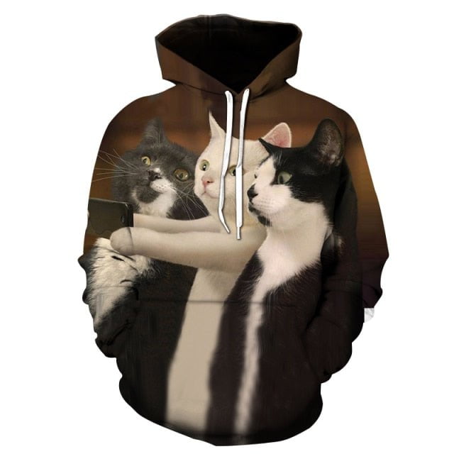 cat hoodies, cat men hoodie, women cat hoodie, pullover, fleace coat Men hoodies cat brand