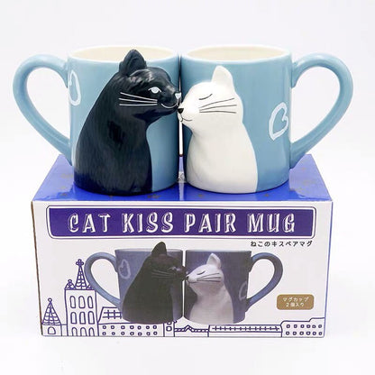 cat mug, cat cup, cat lover mug Couple Cat Mug