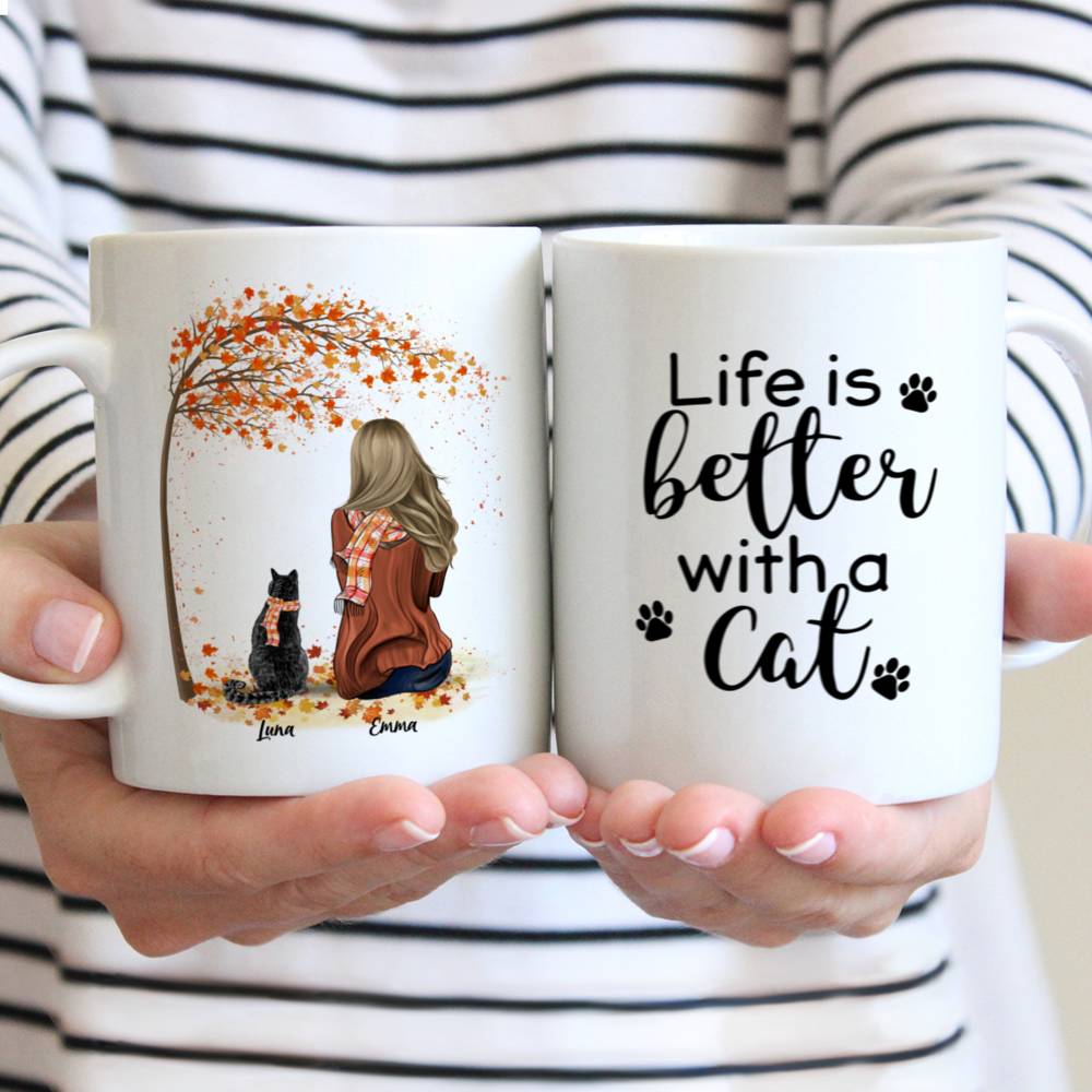 cat mug, cat cup, cat lover mug Love Cat's Mug