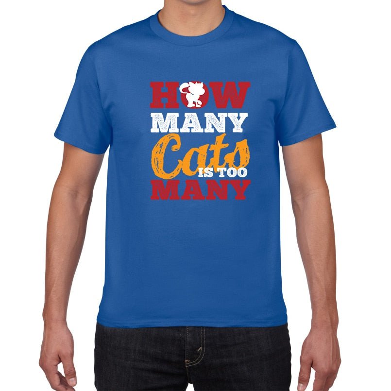 cat t-shirt, t-shirt, men tshirt, short sleeve tees F886MT sapphire blue / M Sapphire blue t-shirt men's MSB:002682083478.01