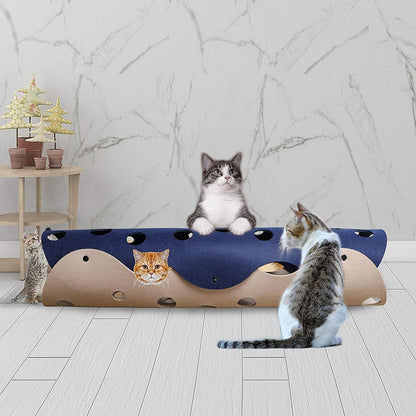 Cat Bed, Cat Bed Cave, Cat Tent, House Cat Bed Cat Tunnel Toy &Tube house.
