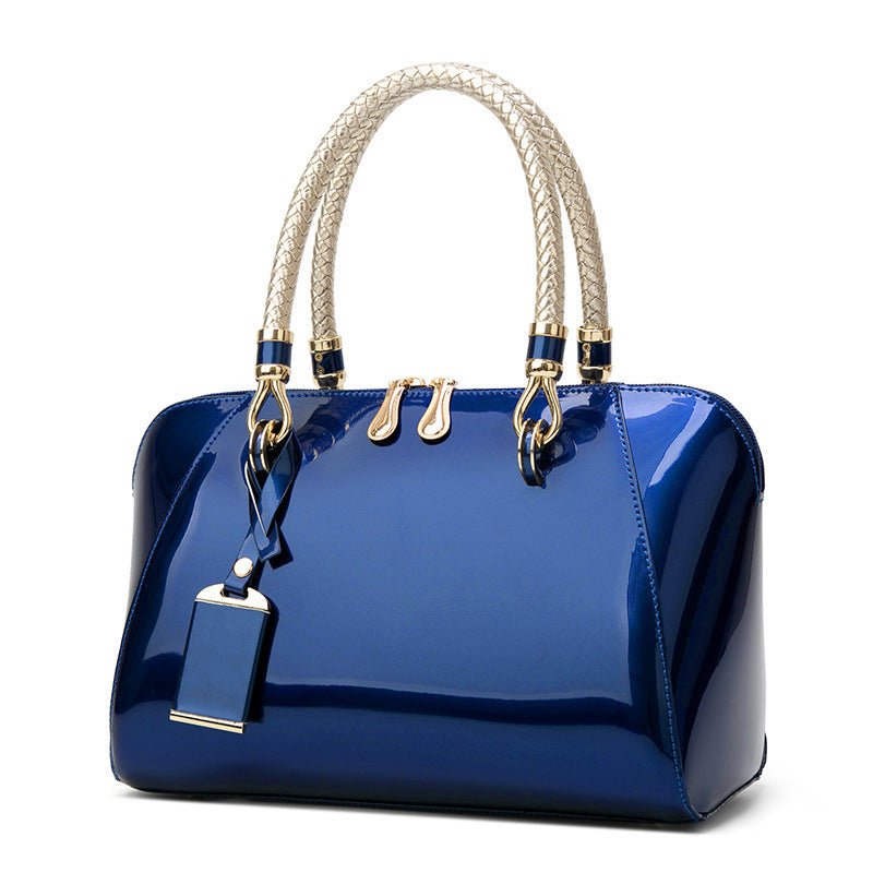 handbags Blue Pro Crash Leather Handbags CJNS131467301AZ
