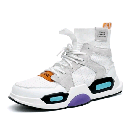 sneakers, men's sneakers, Grayish white / 41 Next Q3 Air Sneakers shoe CJBHNSNS04328-Grayish white-41