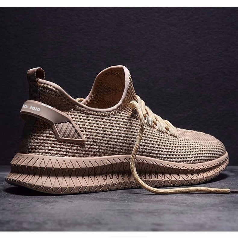 sneakers, men's sneakers, QR-Breathable mesh running shoes