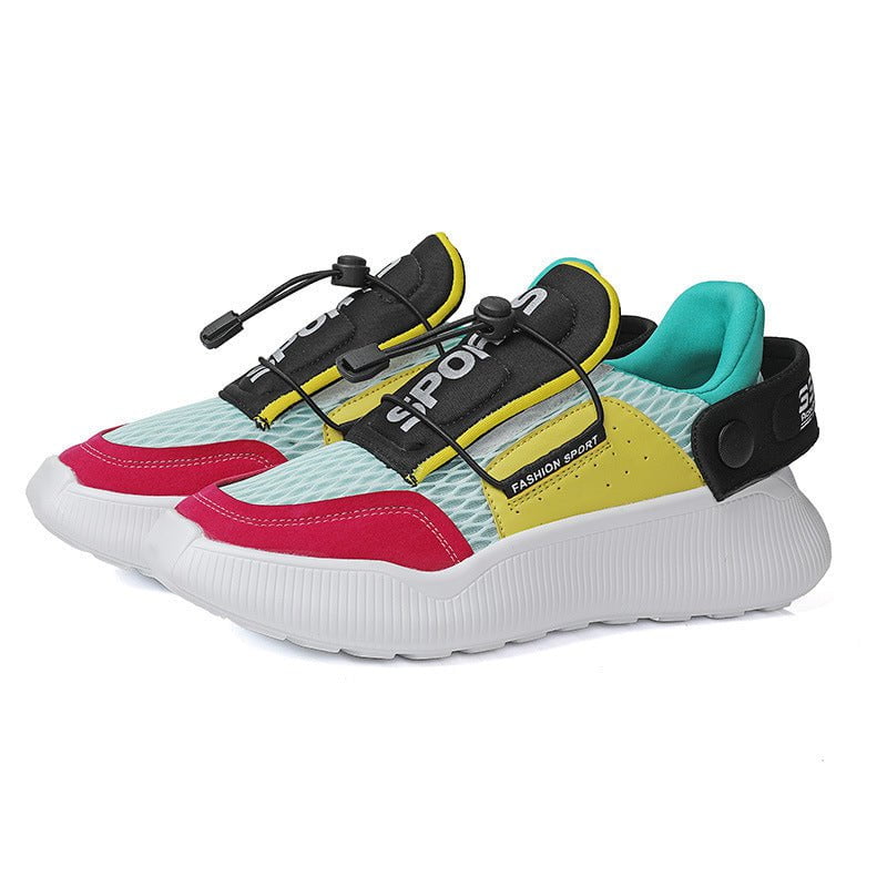 sneakers, women's sneakers, women sneakers shoe Blue yellow / 39 Sky Walk "DNA" Casual Shoes CJNS124415608HS
