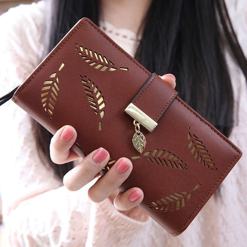 Leaf Leather Wallet