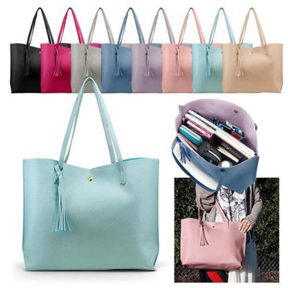 Crossbody and handbag Handbag "LOE" Soft Leather Bag.