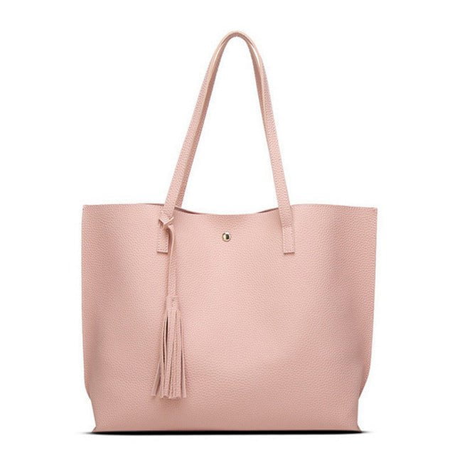 Crossbody and handbag Pink Handbag "LOE" Soft Leather Bag. CJNS115436804DW