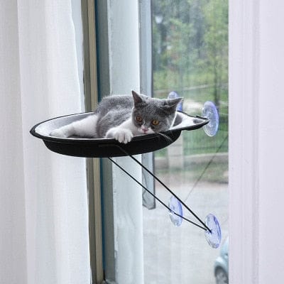 Cat window seat, Cat Window Bed, cat bed&nbsp; Gray / M Cat Window Bed