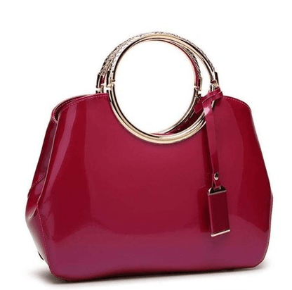 handbags Rose Red Hourglass Hand Wedding Bags CJNS115396306FU