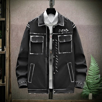 Jacket, outwear coat, outwear jakcet Black / 42-52kg Men coats END END:00388335909.01