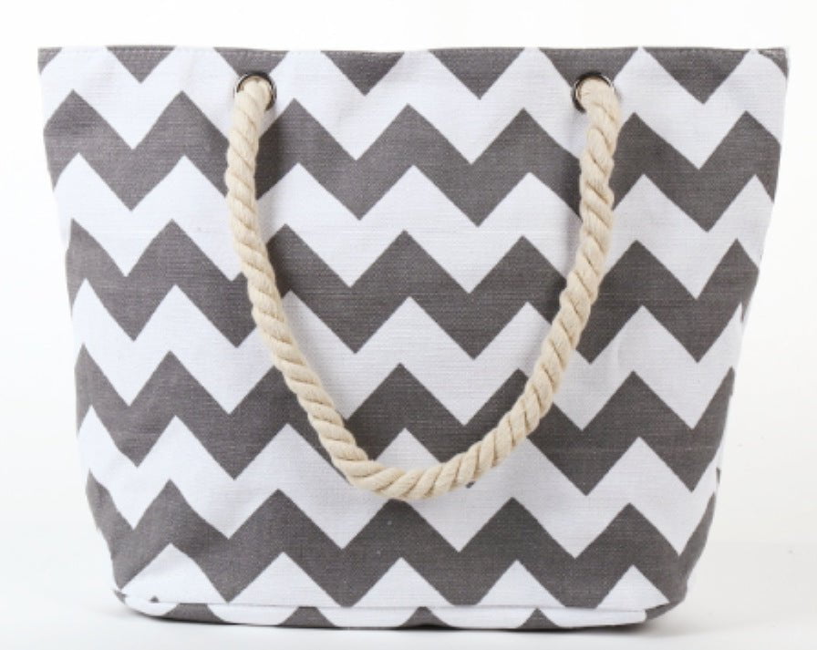 Shoundler and handbags Navy Rope Sleek Canvas Shoulder Bag