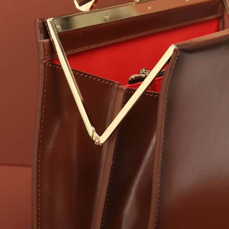 Tote and Shoulder bag GIVEN Leather handbag
