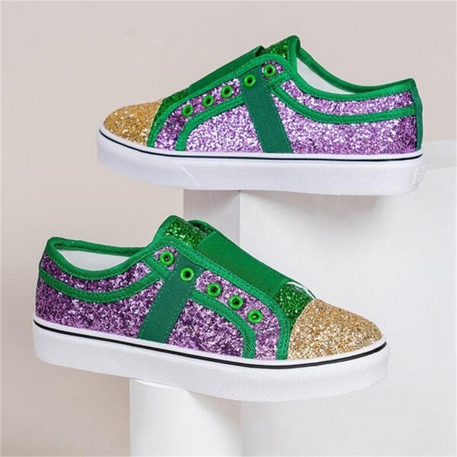 sneakers, women's sneakers, women sneakers shoe green / 6 Sparkling Glitter Lady Shoe SLS:003219255045.01