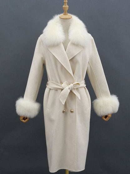 winter coats jacket Women's fox fur jackets